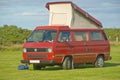 VW autosleeper with elevating roof.