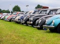 VW beetle meeting Royalty Free Stock Photo