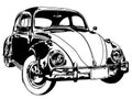 Vw beetle Vector, Eps, Logo, Icon, Silhouette Illustration by crafteroks for different uses. Visit my website at https://crafterok