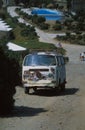 Rusty VW Bulli on Kea island, Greece 1979