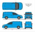 VW Caddy Cargo Maxi Blue Van 2020