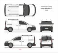 VW Caddy Cargo Standart White Van 2020