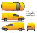 VW Caddy Maxi Kasten 2015