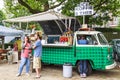 VW food truck Royalty Free Stock Photo