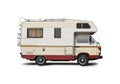 VW Type 2 motorhome Royalty Free Stock Photo