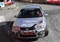 A VW Polo GTI race car involved in the race Royalty Free Stock Photo