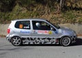 A VW Polo GTI race car involved in the race Royalty Free Stock Photo