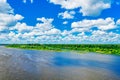 Vyatka river view Royalty Free Stock Photo