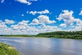 Vyatka river view Royalty Free Stock Photo