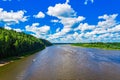 Vyatka river view Royalty Free Stock Photo