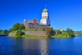 Vyborg Castle with St. Olav's Tower in Vyborg, Russia
