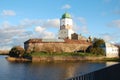 Vyborg castle in Vyborg city