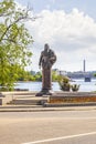 Vyborg. Monument to Admiral Apraksin