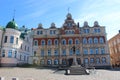 Vyborg, old Town Hall square