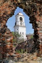 View of the Clock Tower from the ruins of the Cathedral