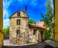 Vyborg, Russian Federation/ September 10, 2020; House of the Citizen. The oldest residential building in Russia