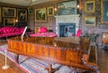 The Vyne Saloon Country House Royalty Free Stock Photo