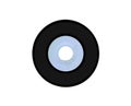 Vynil circle Royalty Free Stock Photo