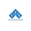 VYS letter logo design on white background. VYS creative initials letter logo concept. VYS letter design Royalty Free Stock Photo