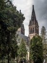 Vysehrad Necropolis in Prague Royalty Free Stock Photo