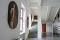 Vyshnivets, Ukraine - June 10 2016: Interior of Vyshnevetsky family palace in Ternopil region