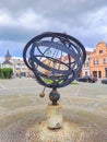 Vysoke Myto- Czech- 25 April 2024: Beautiful mysterious monument in the shape