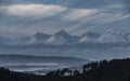 Vysoke Tatry mountains in winter time Royalty Free Stock Photo