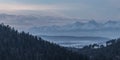 Vysoke Tatry mountains in winter time Royalty Free Stock Photo