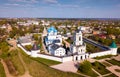 Vysotsky monastery in Russian city Serpukhov