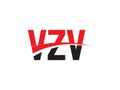 VZV Letter Initial Logo Design Vector Illustration