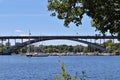 VÃÂ¤sterbron in Stockholm Royalty Free Stock Photo