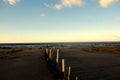 Stert Beach in Somerset looking towards Wales