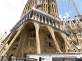 Temple Expiatori de la Sagrada FamÃÂ­lia, Barcelona, Spain Royalty Free Stock Photo