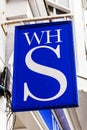 W H Smiths stationary newsagent sign