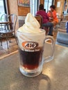 A&W Restaurant Root Beer Floats Japan