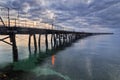 WA Esperance Jetty Close Bend Rise Royalty Free Stock Photo