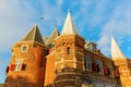 The Waag building in Amsterdam, Netherlands Royalty Free Stock Photo