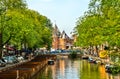 The Waag, a historic building in Amsterdam, the Netherlands Royalty Free Stock Photo