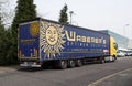 Waberers Optimum Solution truck parked in a road on an industrial estate