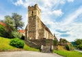 Wachau - View at the Church of Saint Michael in Mosinghof, Austria Royalty Free Stock Photo