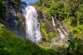 Wachirathan waterfall rainbow