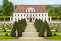 Wackerbarth castle in late spring, Radebeul, Germany