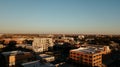 Waco Texas Skyline at sunset