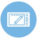 Wacom, design Isolated Vector Icon That can be easily edited in any size or modified.