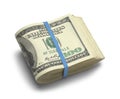 Wad of Money Royalty Free Stock Photo