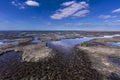 Waddenzee, Nederland; Waddensea, Netherlands Royalty Free Stock Photo