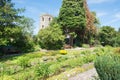 Waddington village gardens in Lancashire. A very pretty english village.