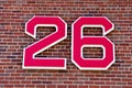 Wade Boggs retired number