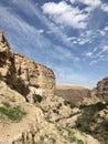 Wadi al Qelt, kenyons between Jericho and Jerusalem