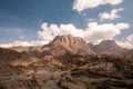 Wadi bani Awf, Hajar mountains, Oman Royalty Free Stock Photo